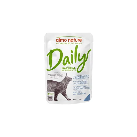 Almo Nature Daily Dorsz i Krewetki 70g